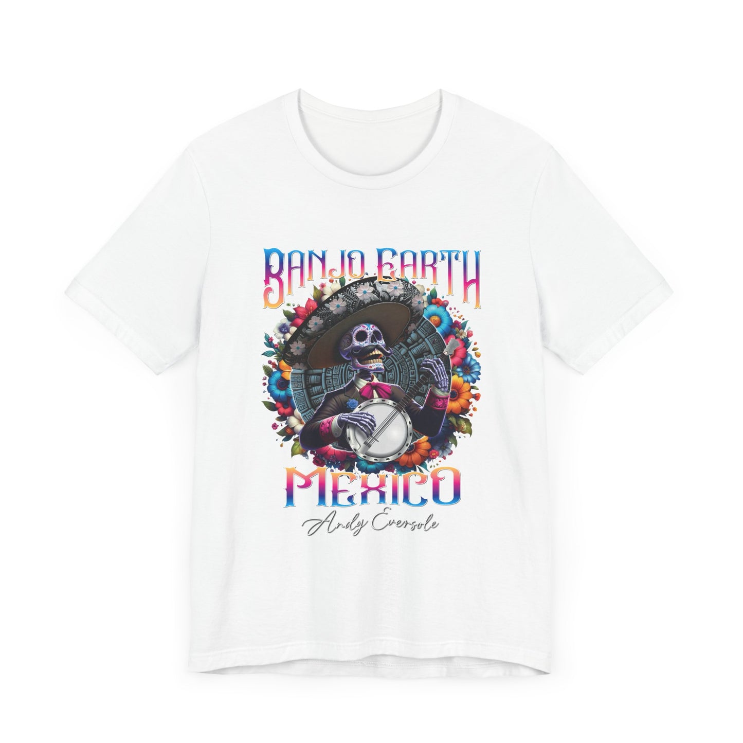 Banjo Earth Mexico Unisex Short Sleeve Tee (Bella+Canva)