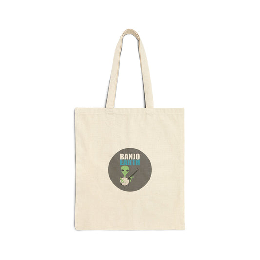 Banjo Earth Cotton Canvas Tote Bag