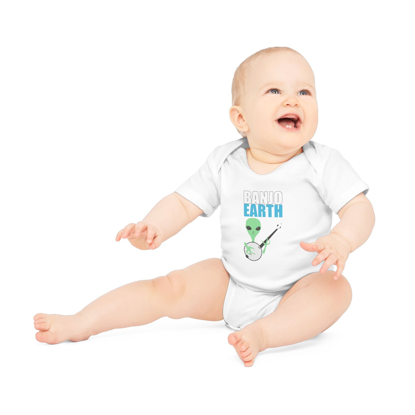 Banjo Earth Baby Organic Short Sleeve Bodysuit