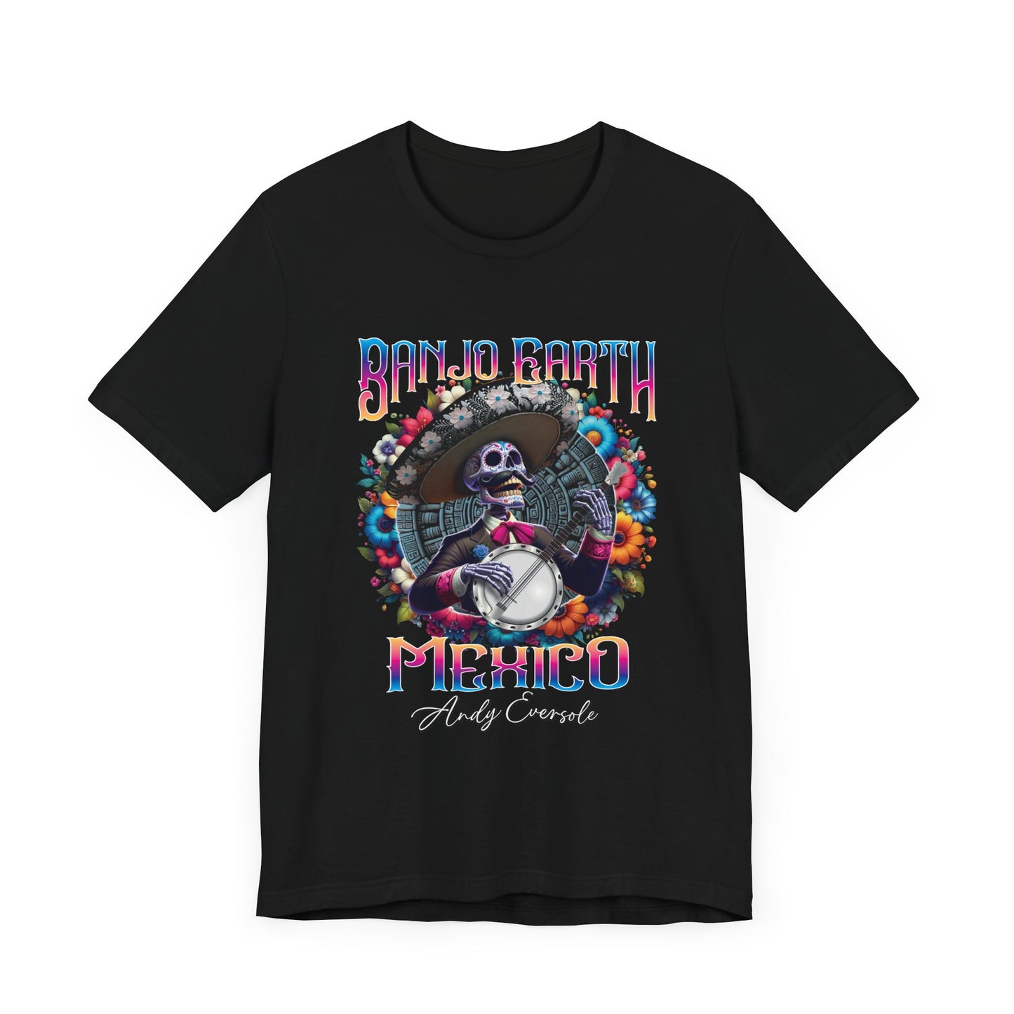 Banjo Earth Mexico Unisex Short Sleeve Tee (Bella+Canva)