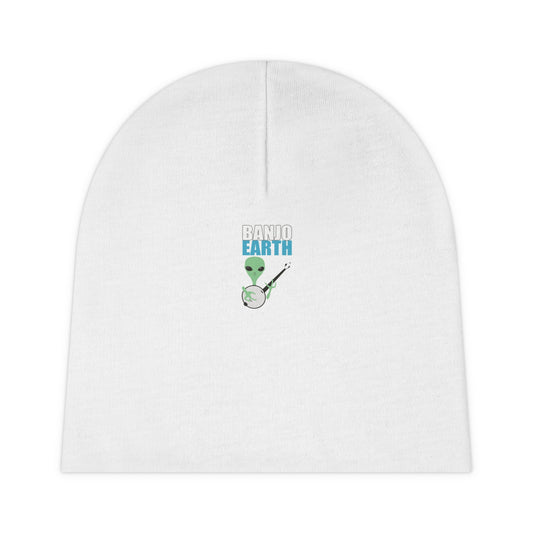 Banjo Earth Baby Beanie (AOP)