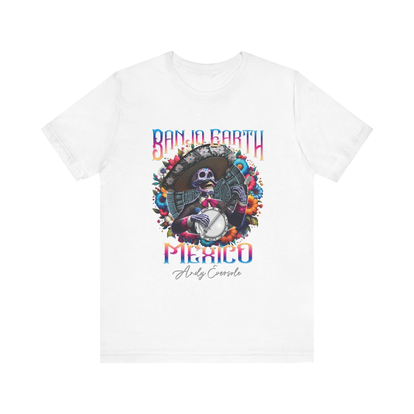 Banjo Earth Mexico Unisex Short Sleeve Tee (Bella+Canva)