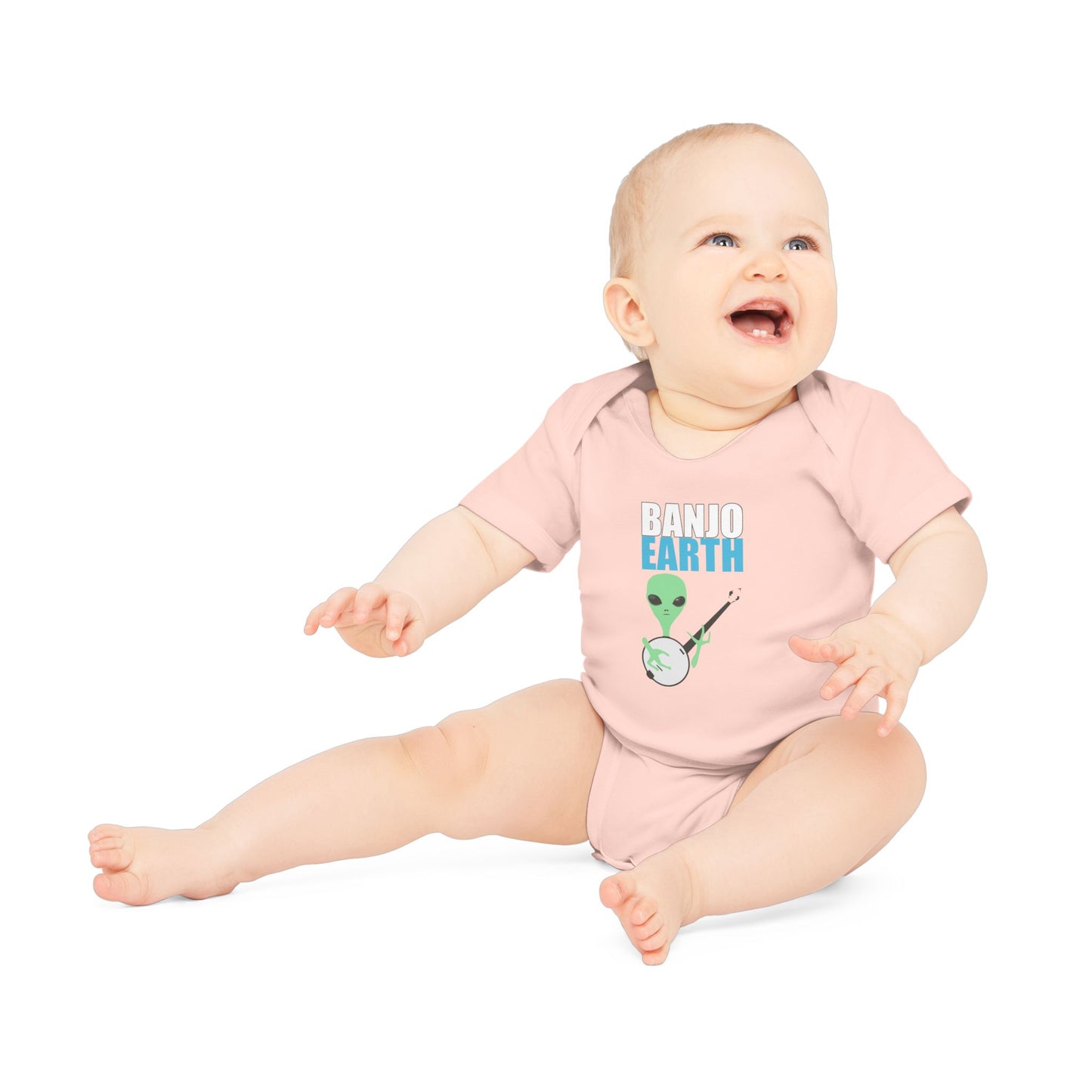 Banjo Earth Baby Organic Short Sleeve Bodysuit