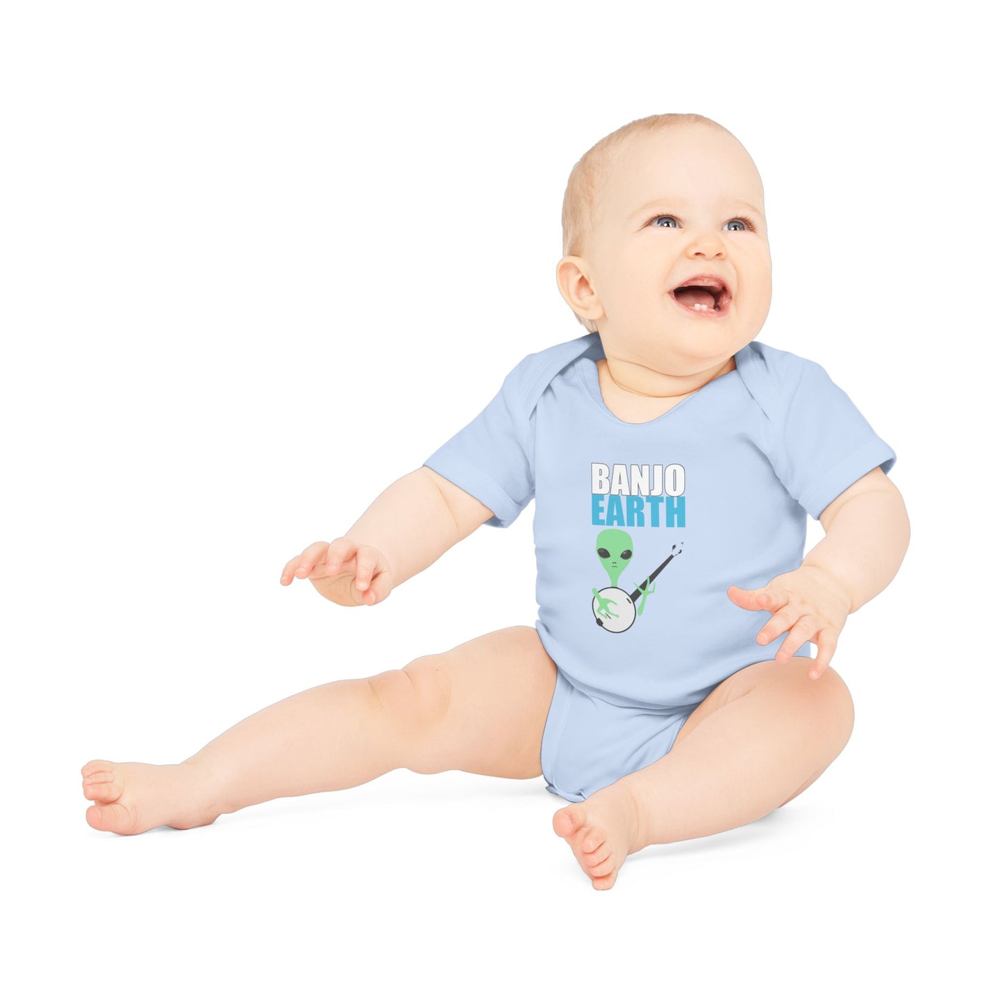 Banjo Earth Baby Organic Short Sleeve Bodysuit