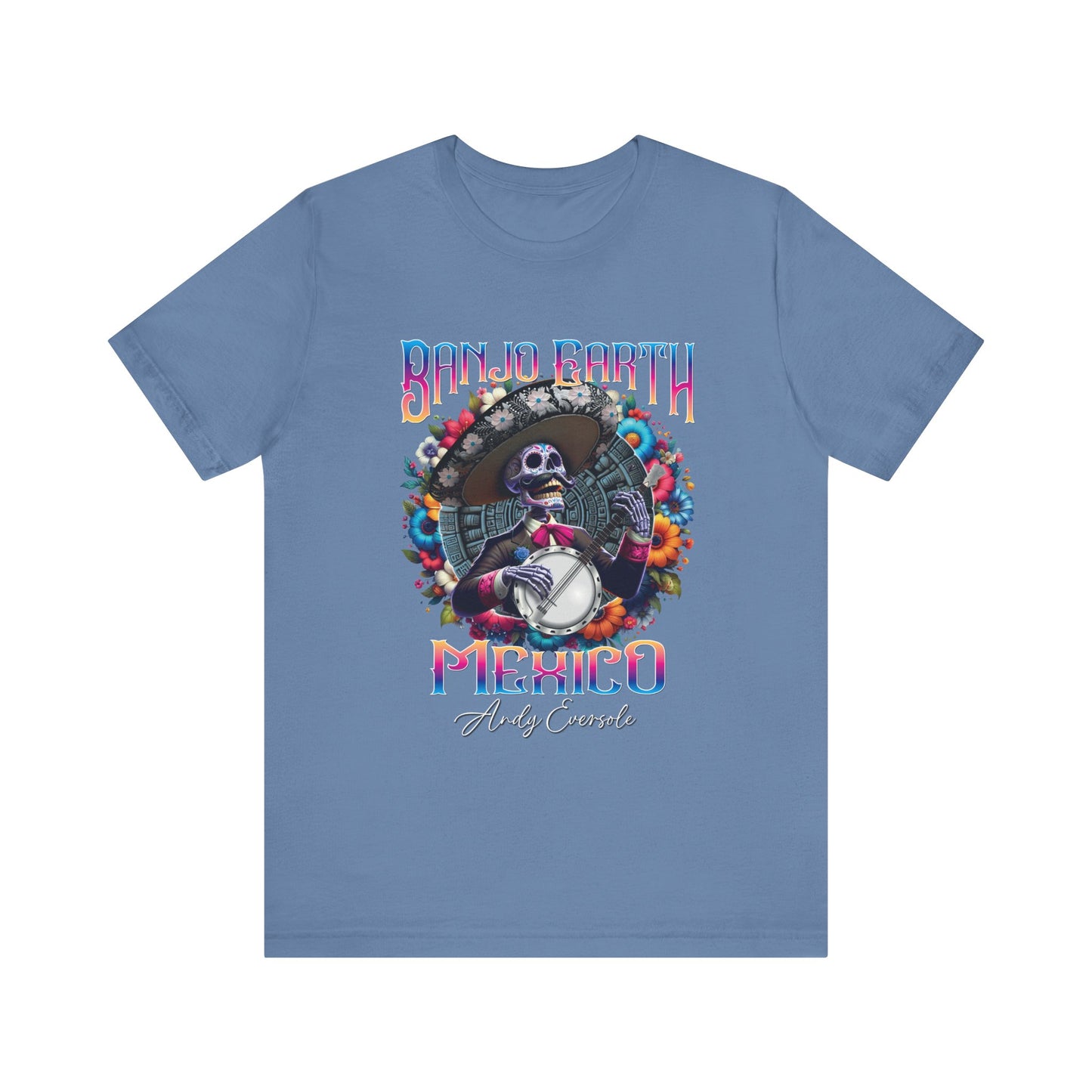 Banjo Earth Mexico Unisex Short Sleeve Tee (Bella+Canva)