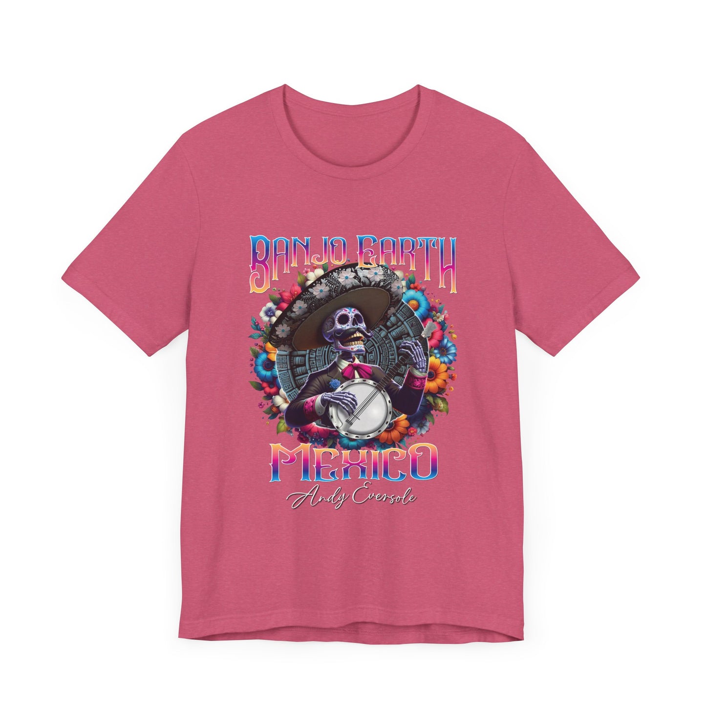 Banjo Earth Mexico Unisex Short Sleeve Tee (Bella+Canva)