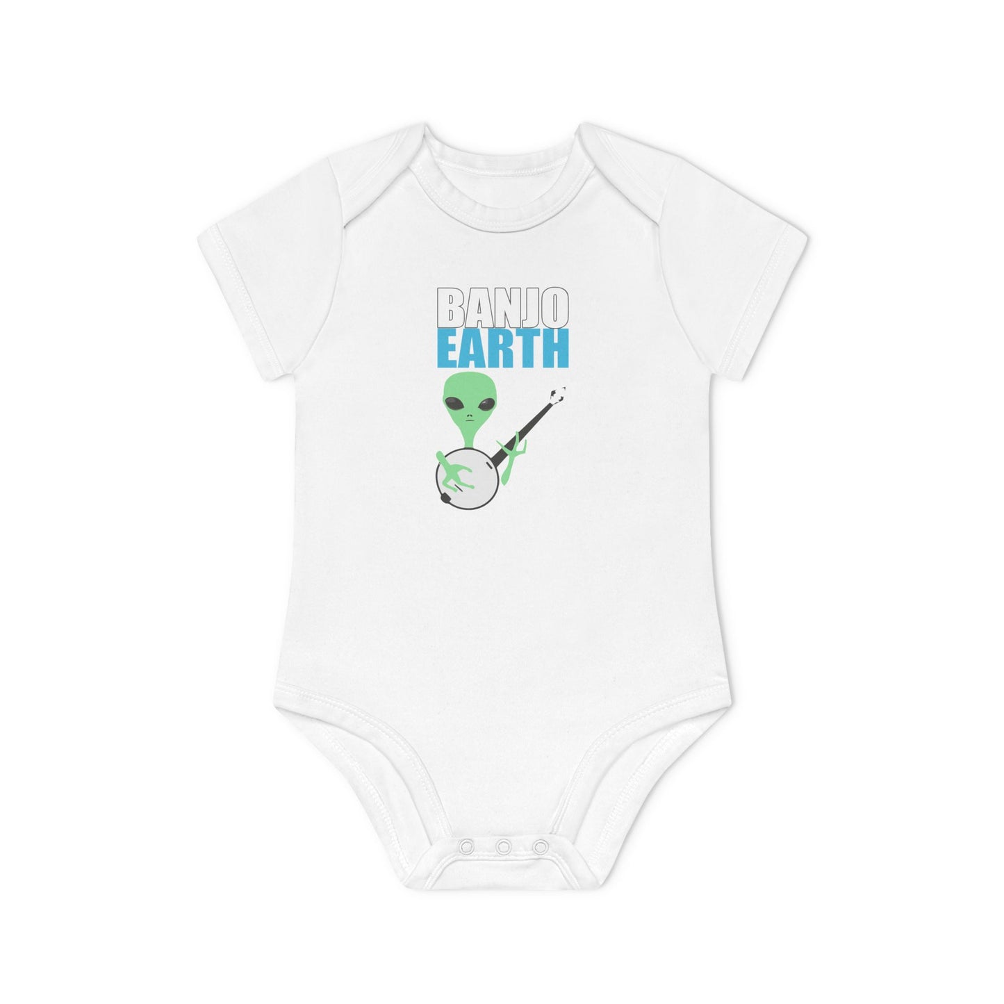 Banjo Earth Baby Organic Short Sleeve Bodysuit