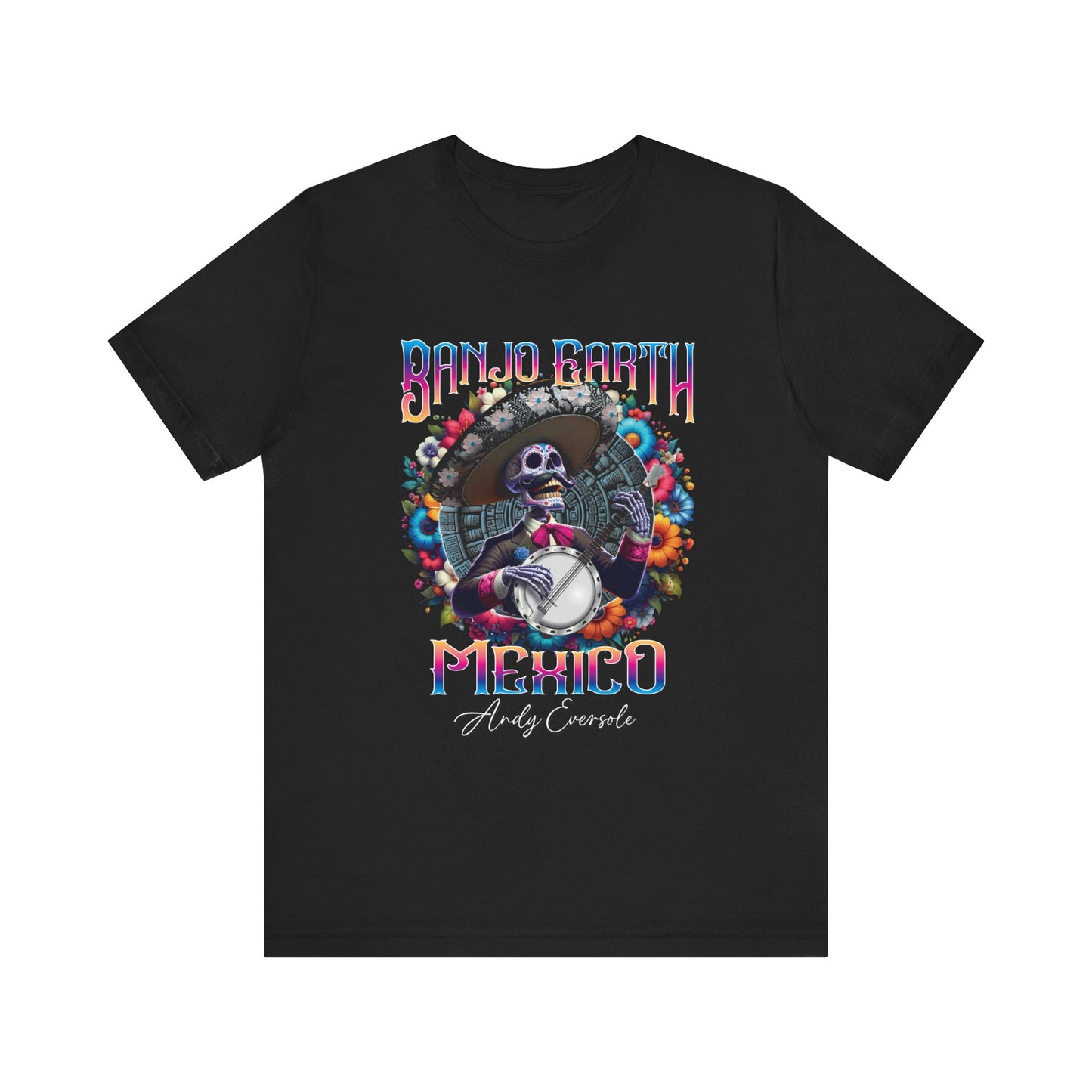 Banjo Earth Mexico Unisex Short Sleeve Tee (Bella+Canva)